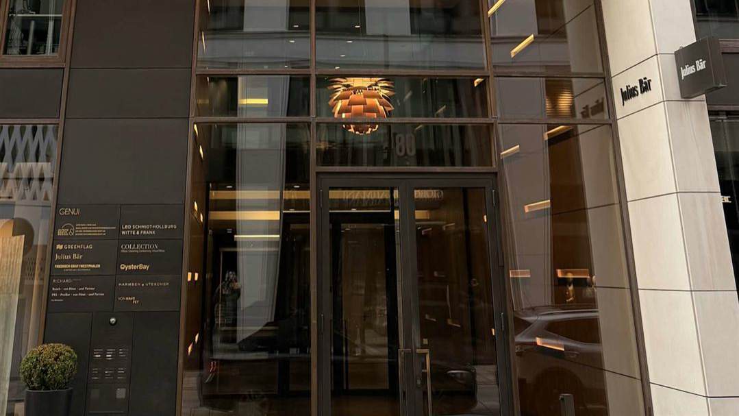 Ansicht auf Neuer Wall 80 in Hamburg