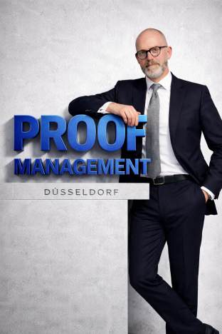 Detektiv in Düsseldorf Paul Malberg Volljurist lehnt sich an den Schriftzug von PROOF-MANAGEMENT in Düsseldorf